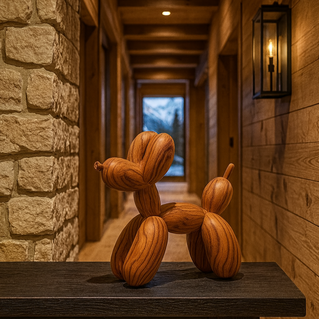 Sculpture décorative - Chien Ballon