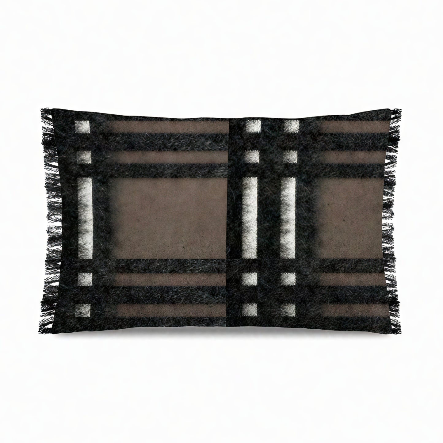 Coussin Carreaux Écossais