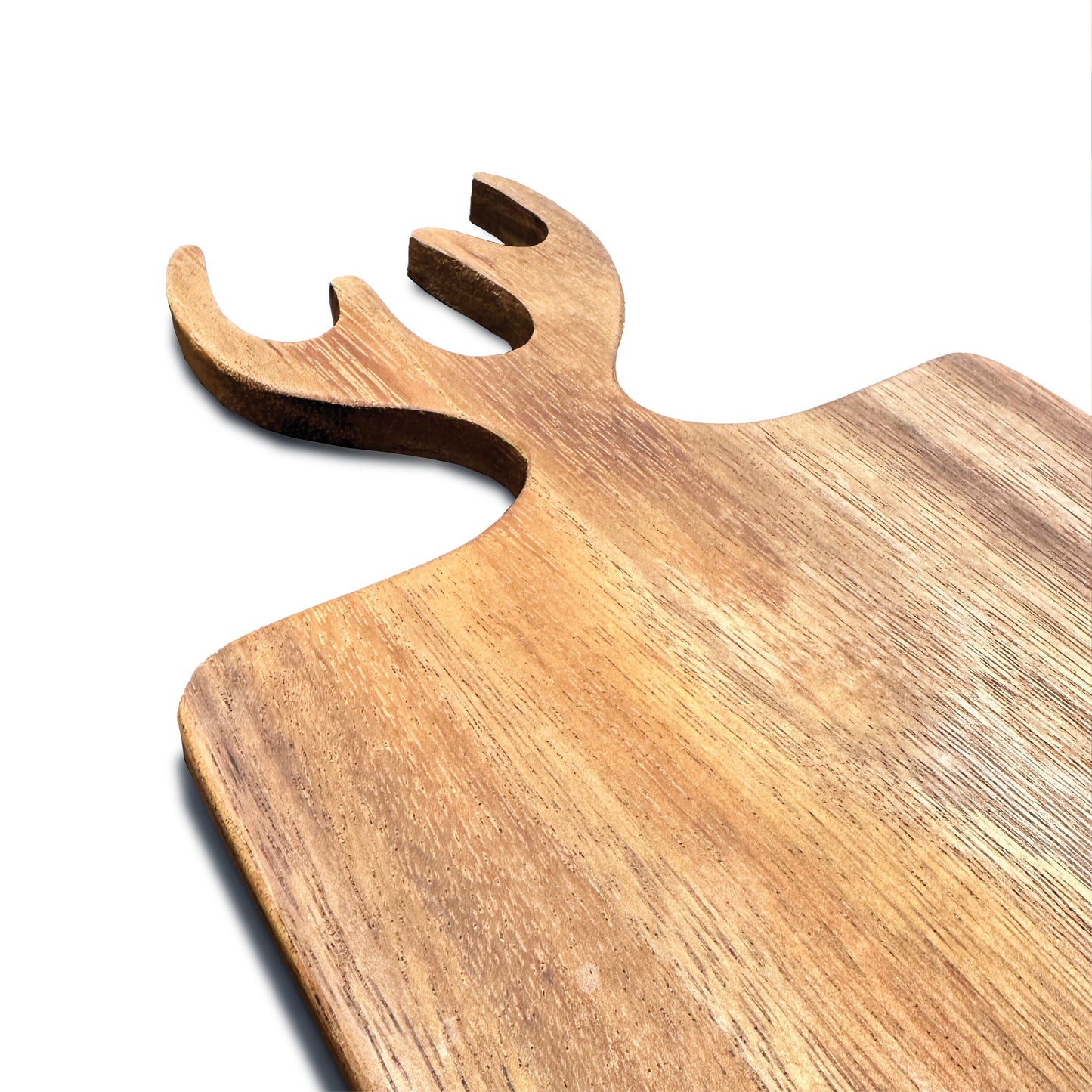 Planche à découper en bois d’Acacia - Motif bois de Cerf