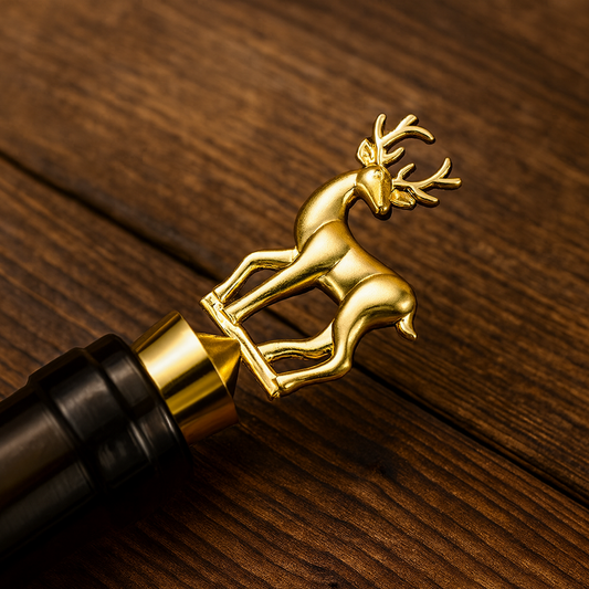 Bouchon de Bouteille de Vin en Forme de Cerf