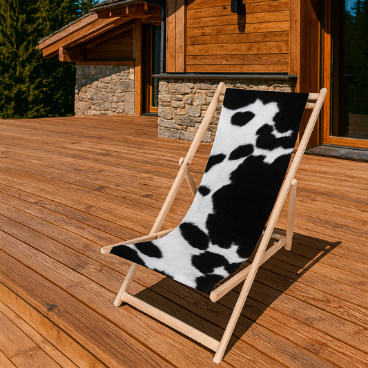 Transat Pliable Motif Vache