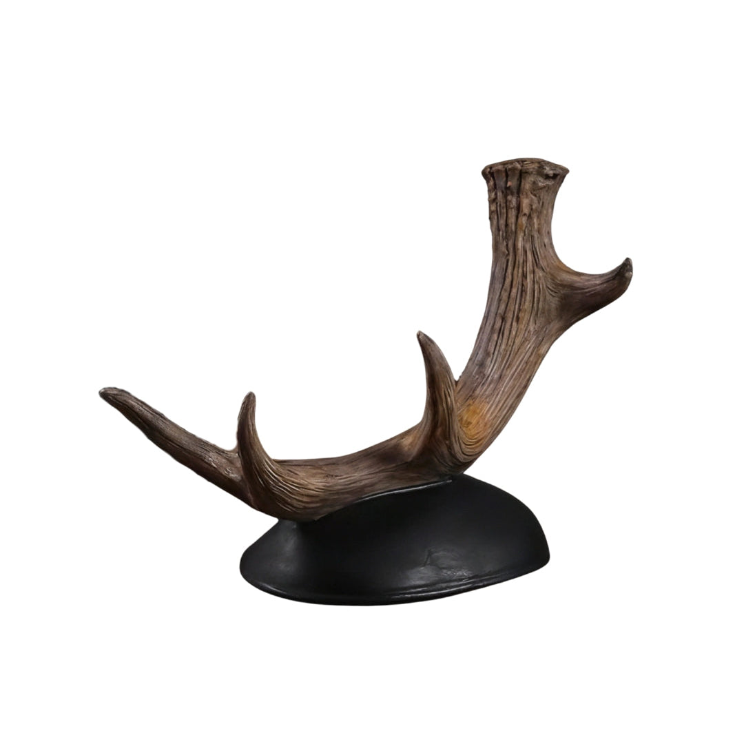 Porte-bouteilles imitation bois de cerf