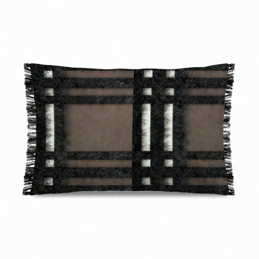 Coussin Carreaux Écossais