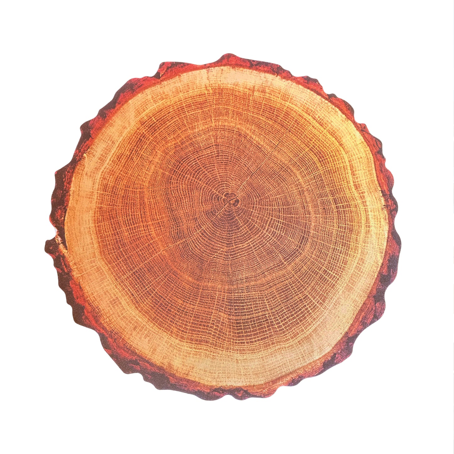 Sets de table en imitation rondin de bois