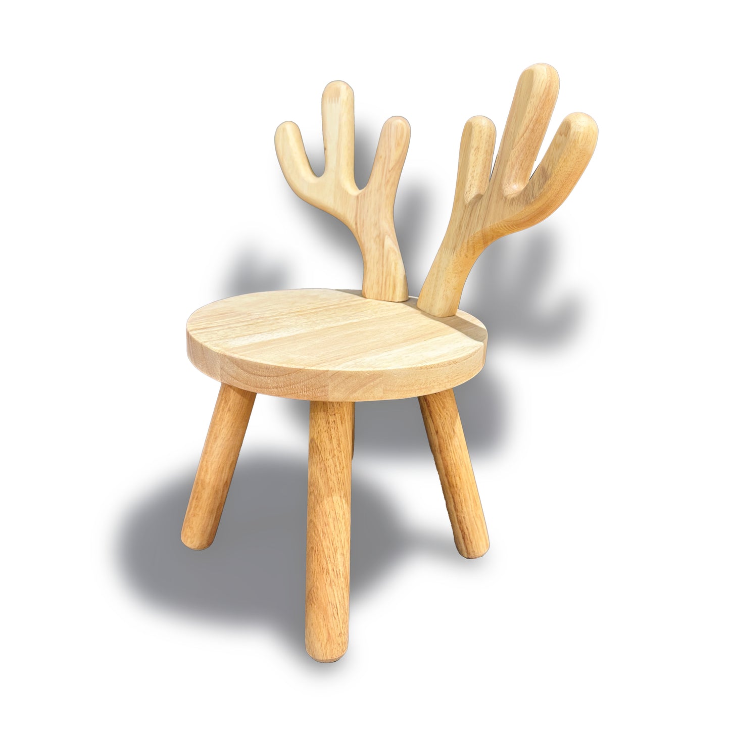 Tabouret en Bois Forme de Cerf