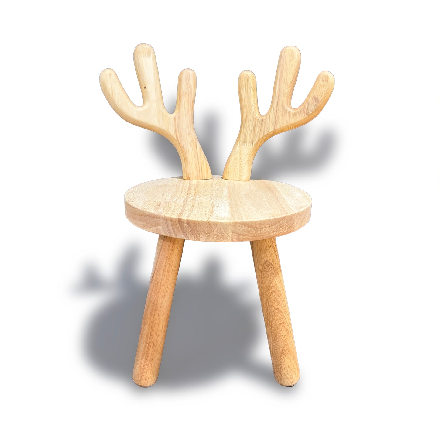 Tabouret en Bois Forme de Cerf