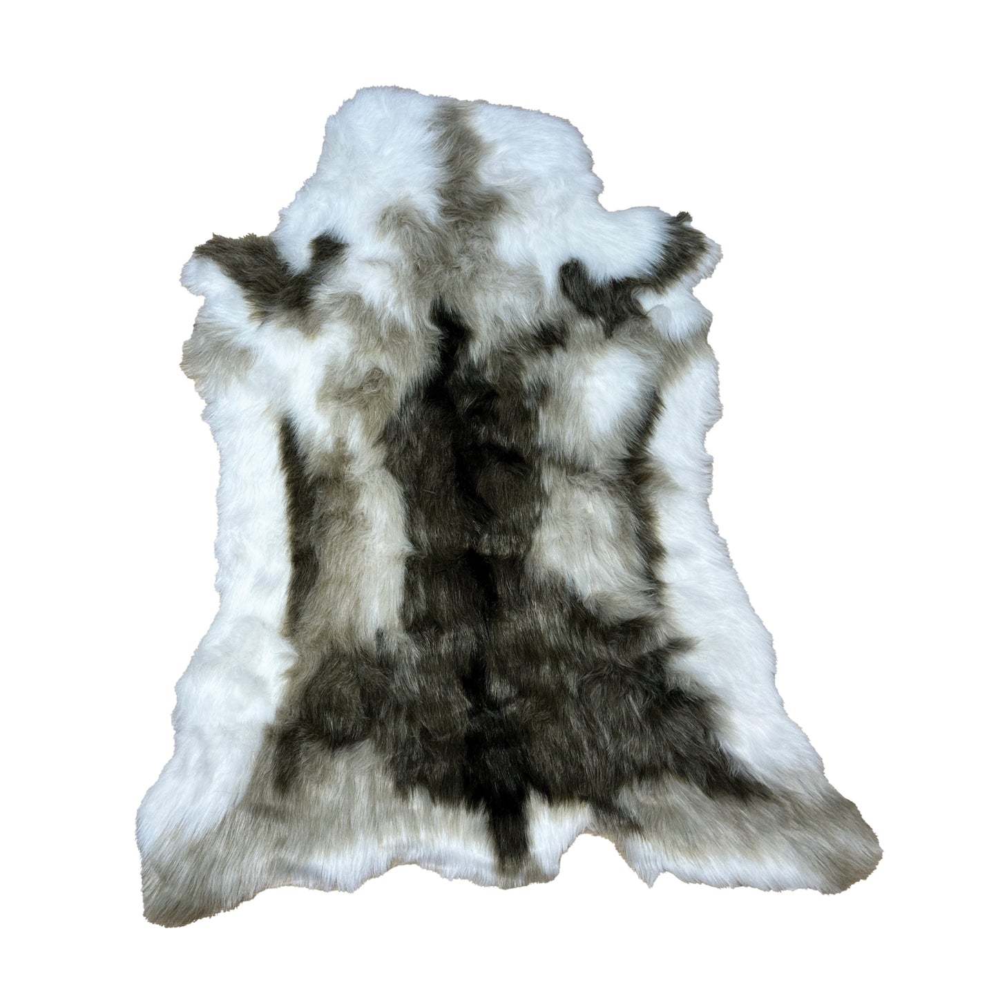 Tapis peau de renne en fausse fourrure