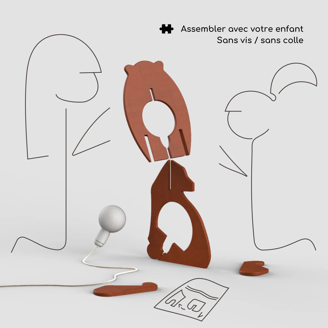 Lampe l’Ours Polaire